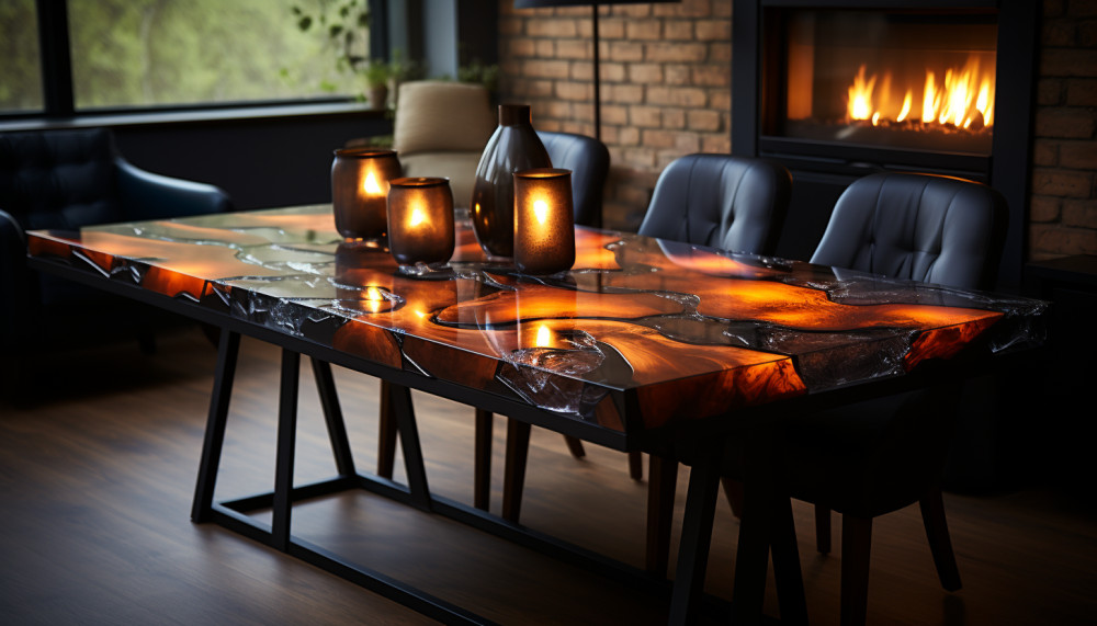 ¿Cómo puedo comprar una mesa de resina epoxi?